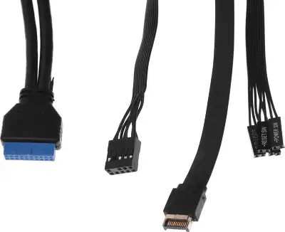 Корпус Formula CRYSTAL Z8 FLOE, черный, ATX, без БП (CRYSTAL Z8 B FLOE)