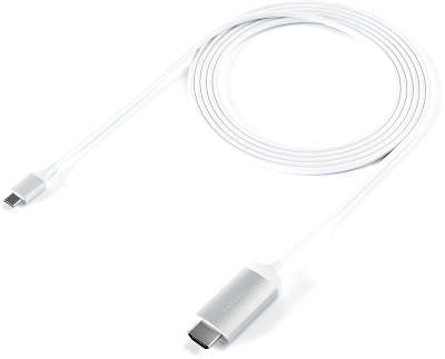 Адаптер Satechi Aluminum USB-C to HDMI Adapter 4K 60Hz, 1.8 м, Silver [ST-CHDMIS]