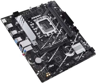 Материнская плата ASUS PRIME B760M-R D4 (LGA1700/B760/2xDDR4/mATX/RAID/HDMI) (PRIME B760M-R D4)