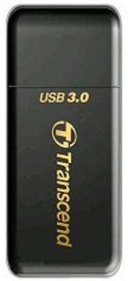 Внешний картридер USB 3.0 Multi-Card Reader F5 All in 1 Transcend [TS-RDF5K] Black