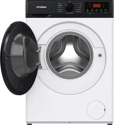 Стиральная машина Hyundai WME6215 класс: A загр.фронтальная макс.:6кг белый инвертер