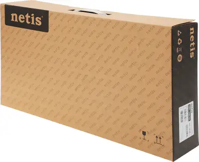 Коммутатор Netis P124GC (L2) 24x1Гбит/с 2SFP 24PoE+ 360W неуправляемый