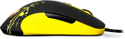 Мышь игровая SteelSeries Sensei RAW NAVI (62164), чёрная/жёлтая
