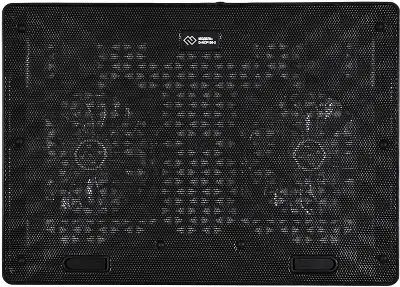 Подставка для ноутбука Digma D-NCP156-2 15.6"360x260x27мм 2xUSB 2x 120ммFAN 650г черный