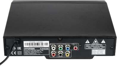 Плеер DVD Hyundai H-DVD200 черный Караоке ПДУ