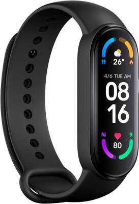 Фитнес-браслет Xiaomi Mi Smart Band 6 NFC, Black [BHR4954GL]
