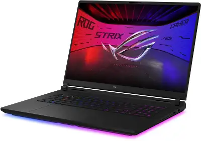 Ноутбук Asus ROG Strix Scar 18 G835LW-SA112W Core Ultra 9 275HX 32Gb SSD1Tb NVIDIA GeForce RTX5080 16Gb 18" IPS WQXGA (2560x1600) Windows 11 Home black WiFi BT Cam (90NR0LI1-M005M0)