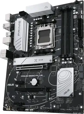 Материнская плата Asus PRIME B650-PLUS-CSM SocketAM5 AMD B650 4xDDR5 ATX AC`97 8ch(7.1) 2.5Gg RAID+HDMI+DP
