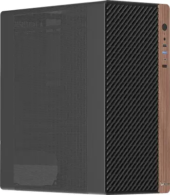 Корпус Formula TimberLine T2 черный без БП ATX 4x120mm 1xUSB2.0 1xUSB3.0 audio bott PSU