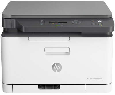 МФУ лазерный HP Color Laser 178nw (цветной, A4, принтер/сканер/копир, 600dpi, 18(4)ppm, WiFi, Lan, USB) (4ZB96A)