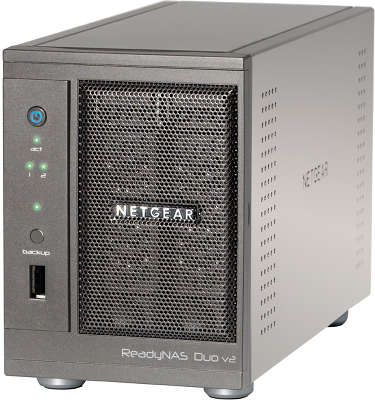 Сетевое хранилище NETGEAR ReadyNAS Duo RND2000-200EUS V2 (без ж,д)