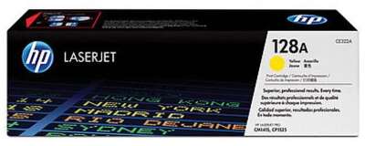 Картридж HP 128A лазерный желтый (1300 стр)