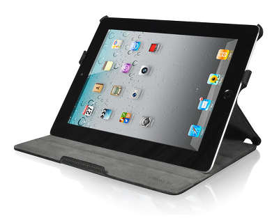 Чехол LUXA2 Legerity Stand Case для iPad 2, черный [LHA0034]