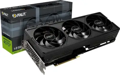Видеокарта Palit NVIDIA nVidia GeForce RTX 4070Ti JETSTREAM 12Gb DDR6X PCI-E HDMI, 3DP