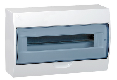 Корпус пластиковый KREPTA 3 Корпус пластиковый ЩРН-П-18 IP41 белый IEK