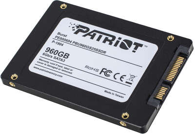 Твердотельный накопитель SATA3 960Gb [PBU960GS25SSDR] (SSD) Patriot BURST