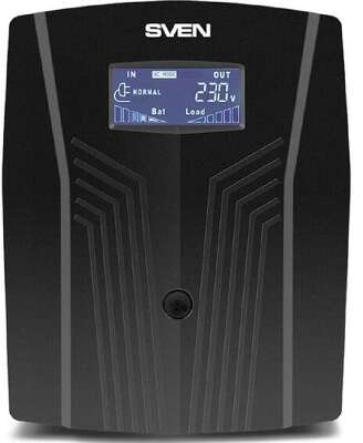 PowerCom Raptor RPT-1025AP LCD ИБП {Line-Interactive, 1025VA/615W, Tower, 4xEURO, LCD, USB}{1107532}