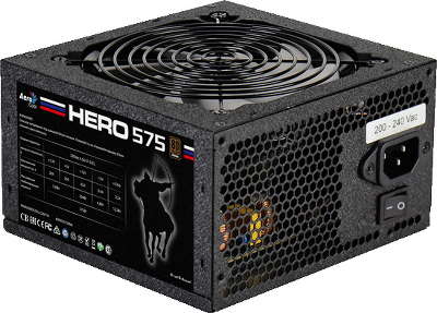 Блок питания Aerocool ATX 575W Hero 575 80+ bronze