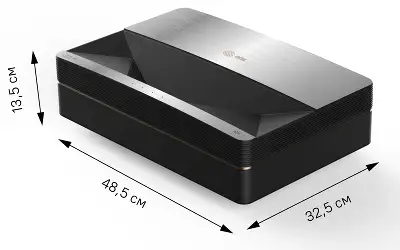 Проектор Cactus CS-U1.SG DLP 1700Lm ANSI (3840x2160) 800000:1 ресурс лампы:25000часов 2xUSB typeA 2xHDMI 9.7кг