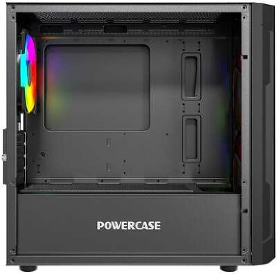 Корпус PowerCase Mistral Micro D3W ARGB, черный, mATX, без БП (CMMDB-A3)