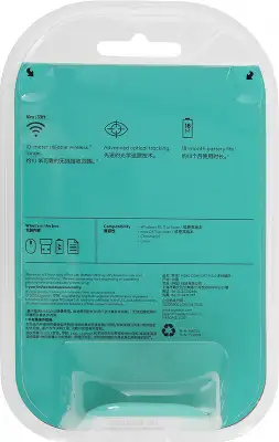 Мышь Logitech M280 черный оптическая 1000dpi беспров. USB 2but (910-004306)