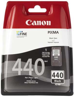 Картридж струйный Canon PG-440 5219B001 черный для Canon MG2140/3140