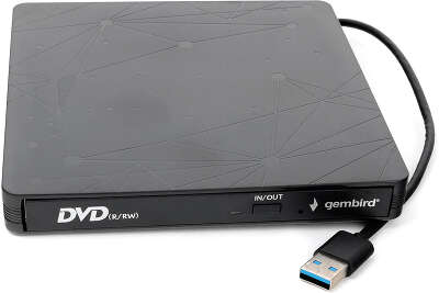 Привод DVD±RW Gembird внешний USB 3.0 (DVD-USB-03)