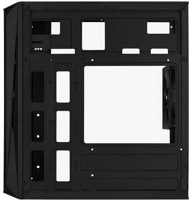 Корпус MiniTower AEROCOOL CS-107-A-BK-V1 black (mATX, без БП, 2xUSB Type-A) (4710562759372)
