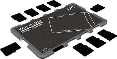 Кейс JJC для карт памяти microSD (10 шт)