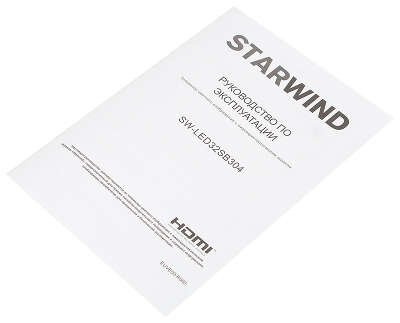 Телевизор 32" StarWind SW-LED32SB304 HD HDMIx3, USBx2, черный