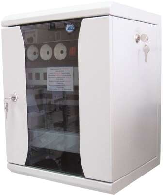 ЦМО Шкаф телекоммуникационный настенный 10" 8U, (320х255) 420x320x305 (ШРН-8.255-10)