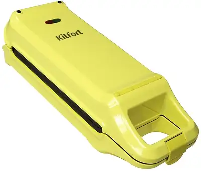 Вафельница Kitfort КТ-1611 640Вт желтый