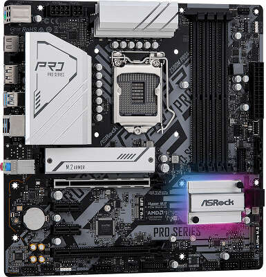 Материнская плата mATX LGA1200 ASRock Z590M PRO4