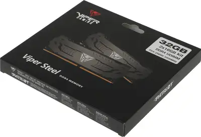 Память DDR4 2x16Gb 3200MHz Patriot PVS432G320C6K Viper Steel RTL Gaming PC4-25600 CL16 DIMM 288-pin 1.35В dual rank с радиатором Ret
