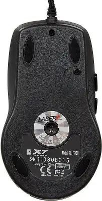 Мышь A4Tech XL-750BH рисунок лазерная 3600dpi USB2.0 6but