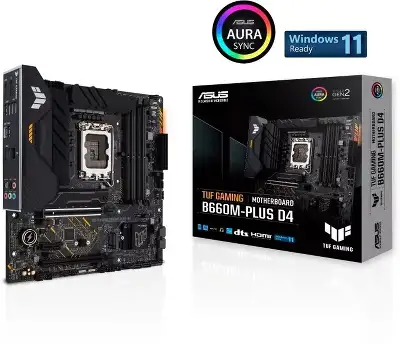 Материнская плата mATX LGA1700 ASUS TUF GAMING B660M-PLUS D4