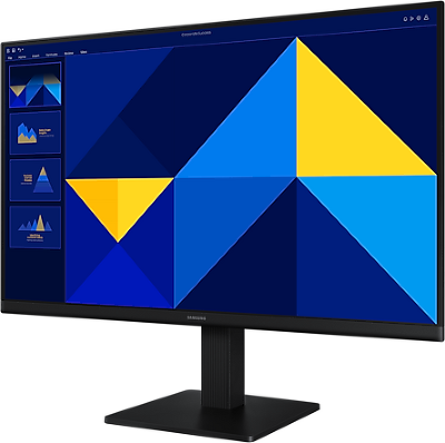 Монитор Samsung 24" Essential S3 S30GD S24D300GAI IPS LED 16:9 1920x1080x100Hz 5ms 250cd 1000:1 178/178 D-Sub HDMI VESA Tilt Black