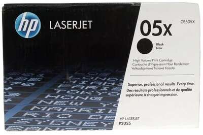 HP CE505X Картридж ,Black{LJ P2055, Black, (6500стр.)}