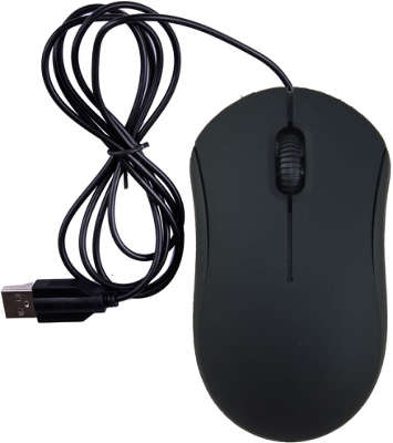 Мышь USB Ritmix ROM-111 BLACK/GRAY