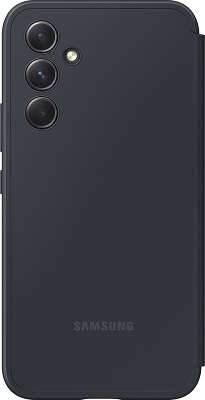 Чехол-книжка Samsung для Samsung Galaxy A54 Smart View Wallet Case, черный (EF-ZA546CBEGRU)