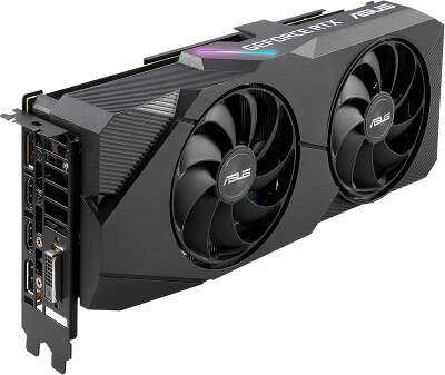 Видеокарта ASUS nVidia GeForce RTX 2060 SUPER Dual OC EVO V2 8Gb GDDR6 PCI-E DVI, 2HDMI, 2DP