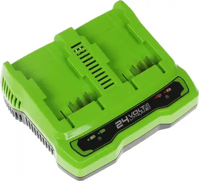 Зарядное устройство Greenworks G24X2UC2 (2931907)