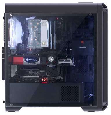 Корпус ZALMAN MidTower I3 black (ATX, без БП, 2xUSB2.0+USB3.2, 4х120mm) (Zalman i3)