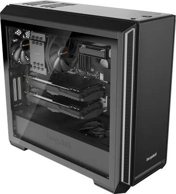 Корпус be quiet! SILENT BASE 601 WINDOW SILVER, черный/серебристый, EATX, Без БП (BGW27)