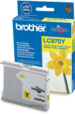 Картридж Brother LC970Y (жёлтый)