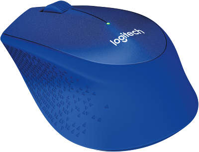 Мышь беспроводная Logitech Wireless Mouse M330 SILENT PLUS - BLUE USB (910-004910)