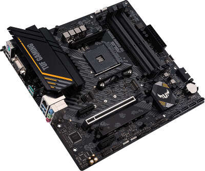 Материнская плата mATX LGAAM4 ASUS TUF GAMING B550M-E
