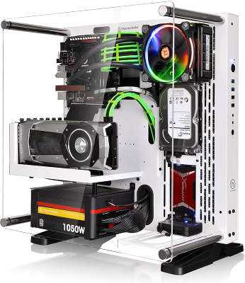 Корпус Thermaltake Core P3 белый без БП ATX 3x120mm 3x140mm 2xUSB2.0 2xUSB3.0