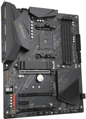 Материнская плата Gigabyte B550 AORUS ELITE V2, Socket AM4, AMD B550, 4xDDR4-3200, HDMI+DP, 3xPCI-Ex16, 1xPCI-Ex1, 4xSATA3(RAID 0/1/10), 2xM.2, 8 Ch Audio, 2,5GLan, (2+4)xUSB2.0, (6+2)xUSB3.2, ATX, RTL {8} (809898)