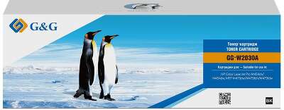 Картридж G&G, аналог HP W2030A/415A черный 2.4k с чипом